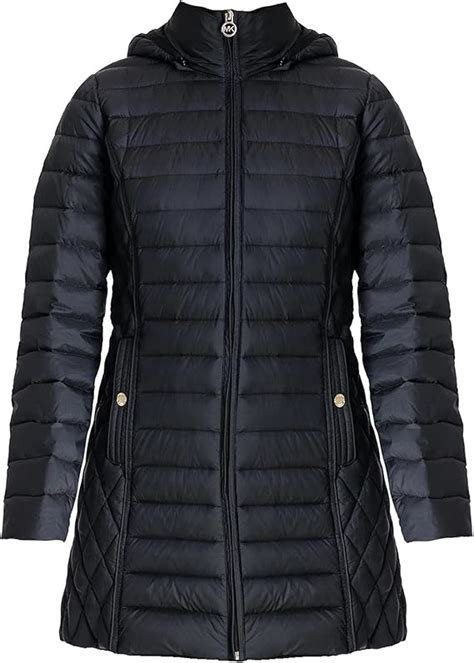 michael kors hooded down packable jacket|michael kors packable jacket women.